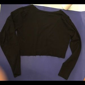 LOFT Sweaters - Ann Taylor loft cropped black sweater s cotton LOFT Sweaters - Ann Taylor loft cropped black sweater s cotton